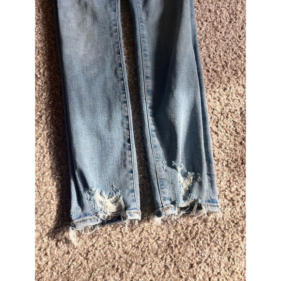 AGOLDE Sophie High Rise Jeans Women's Size 26 Stretch Medium Blue EUC - Picture 4 of 10
